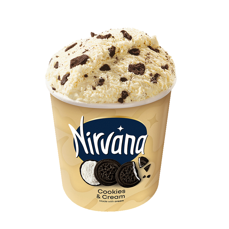 NIRVANA Cookies & Cream 0.85L