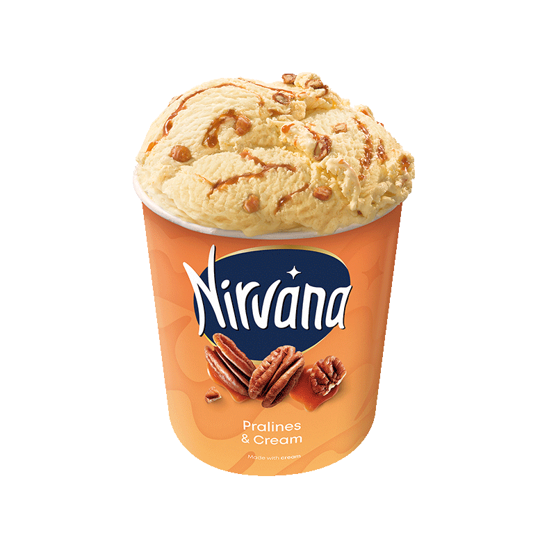 NIRVANA Pralines & Cream 0.47L