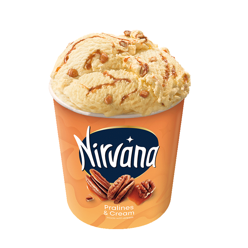 NIRVANA Pralines & Cream 0.85L